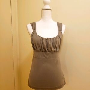 Ruched Bustline Tank Top
